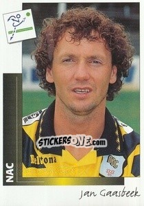 Figurina Jan Gaasbeek - Voetbal 1995-1996 - Panini