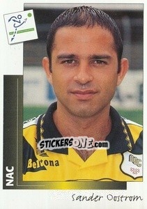 Sticker Sander Oostrom - Voetbal 1995-1996 - Panini