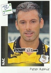 Sticker Peter Remie - Voetbal 1995-1996 - Panini