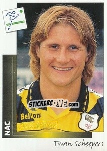 Sticker Twan Scheepers - Voetbal 1995-1996 - Panini
