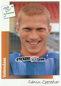 Sticker Edwin Zoetebier - Voetbal 1995-1996 - Panini