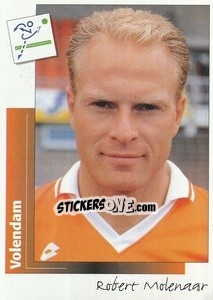 Sticker Robert Molenaar - Voetbal 1995-1996 - Panini