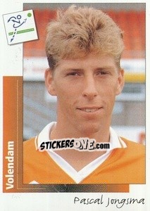 Sticker Pascal Jongsma - Voetbal 1995-1996 - Panini