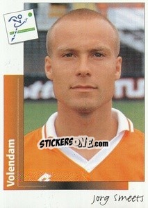 Sticker Jorg Smeets - Voetbal 1995-1996 - Panini