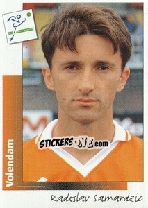 Sticker Radoslav Samardzic - Voetbal 1995-1996 - Panini