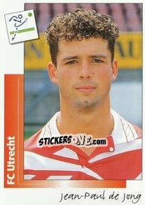 Sticker Jean-Paul de Jong - Voetbal 1995-1996 - Panini