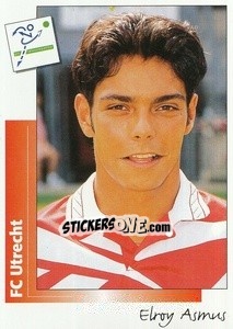 Figurina Elroy Asmus - Voetbal 1995-1996 - Panini