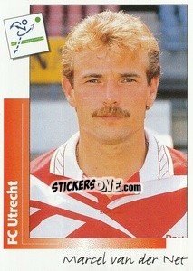 Sticker Marcel van der Net - Voetbal 1995-1996 - Panini