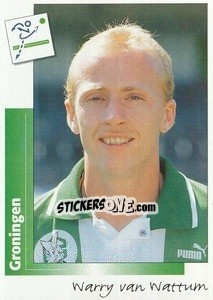 Cromo Warry van Wantum - Voetbal 1995-1996 - Panini