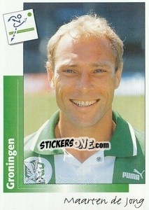 Sticker Maarten de Jong - Voetbal 1995-1996 - Panini