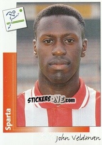 Sticker John Veltman - Voetbal 1995-1996 - Panini