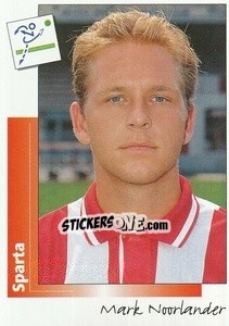 Sticker Mark Noorlander - Voetbal 1995-1996 - Panini