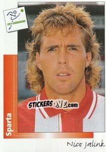 Figurina Nico Jalink - Voetbal 1995-1996 - Panini