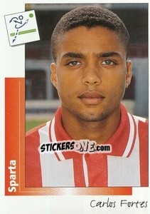 Sticker Carlos Fortes - Voetbal 1995-1996 - Panini