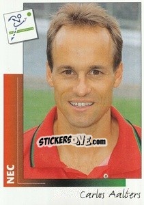 Figurina Carlos Aalbers - Voetbal 1995-1996 - Panini