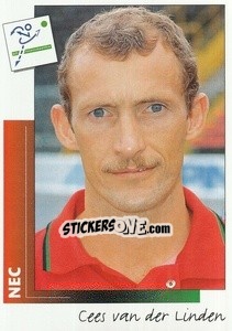 Figurina Cees van der Linden - Voetbal 1995-1996 - Panini