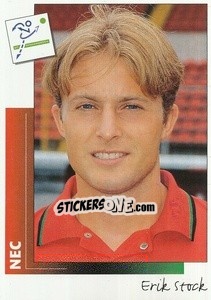 Sticker ERic Stock - Voetbal 1995-1996 - Panini