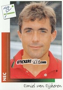 Sticker Emiel van Eijkeren - Voetbal 1995-1996 - Panini