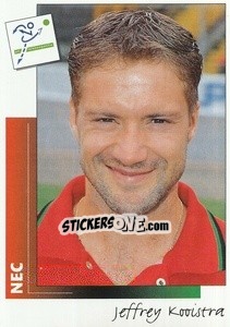 Sticker Jeffrey Kooistra - Voetbal 1995-1996 - Panini