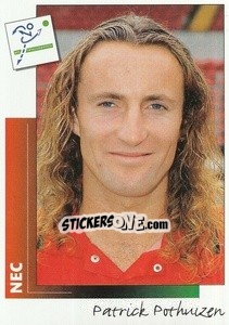 Sticker Patrick Pothuizen - Voetbal 1995-1996 - Panini