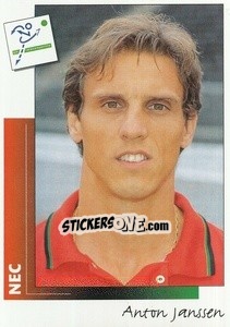 Sticker Anton Janssen - Voetbal 1995-1996 - Panini
