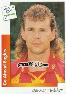 Sticker Dennis Hulshof - Voetbal 1995-1996 - Panini