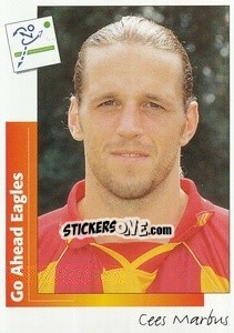 Sticker Cees Marbus - Voetbal 1995-1996 - Panini