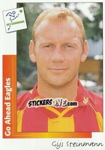 Sticker Gijs Steinmann - Voetbal 1995-1996 - Panini