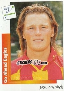 Sticker Jan Michels - Voetbal 1995-1996 - Panini
