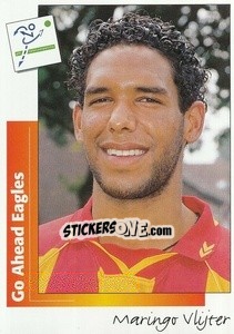 Sticker Maringo Vlijter - Voetbal 1995-1996 - Panini