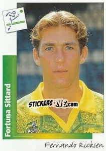 Sticker Fernando Ricksen - Voetbal 1995-1996 - Panini
