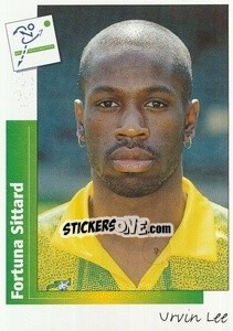 Sticker Urvin Lee - Voetbal 1995-1996 - Panini