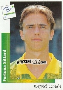 Cromo Rafael Losada - Voetbal 1995-1996 - Panini