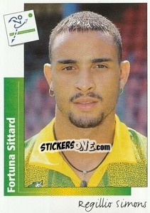 Sticker Regillio Simons - Voetbal 1995-1996 - Panini