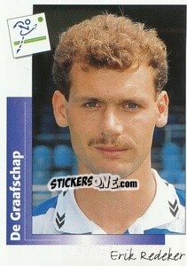 Sticker Erik Redeker - Voetbal 1995-1996 - Panini