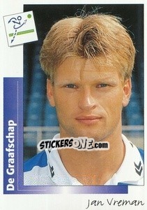 Cromo Jan Vreman - Voetbal 1995-1996 - Panini