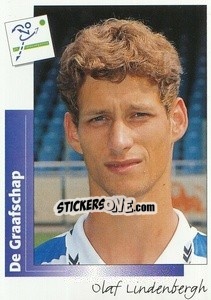 Sticker Olaf Lindenbergh - Voetbal 1995-1996 - Panini