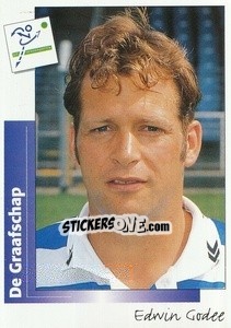 Sticker Edwin Godee - Voetbal 1995-1996 - Panini