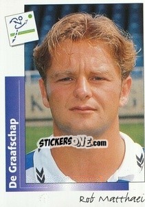 Figurina Rob Matthaei - Voetbal 1995-1996 - Panini