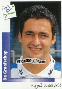 Sticker Virgil Breetveld - Voetbal 1995-1996 - Panini