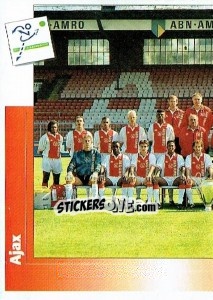 Sticker Team Ajax - Voetbal 1995-1996 - Panini