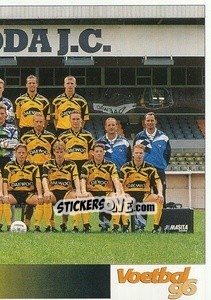 Sticker Team Roda JC - Voetbal 1995-1996 - Panini