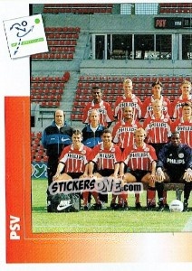 Sticker Team PSV - Voetbal 1995-1996 - Panini