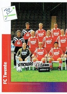 Sticker Team FC Twente - Voetbal 1995-1996 n. 383 - Panini