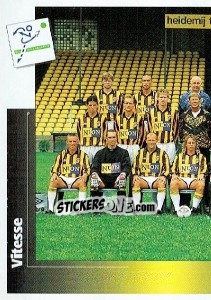 Sticker Team Vitesse - Voetbal 1995-1996 - Panini