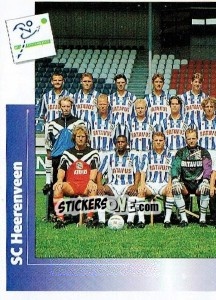 Sticker Team SC Heerenveen - Voetbal 1995-1996 - Panini