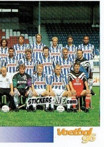 Sticker Team SC Heerenveen - Voetbal 1995-1996 - Panini