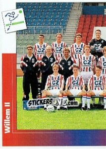Sticker Team Willem II - Voetbal 1995-1996 - Panini