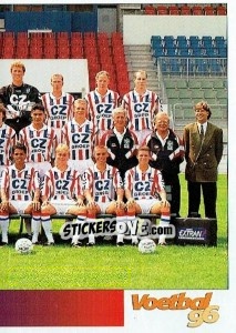 Sticker Team Willem II - Voetbal 1995-1996 - Panini