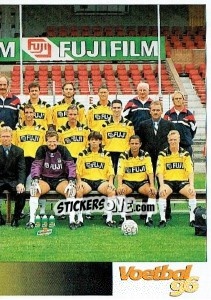 Sticker Team NAC - Voetbal 1995-1996 n. 394 - Panini